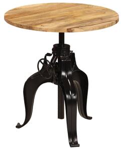 Barový stůl z masivního mangovníkového dřeva 75 x (76–110) cm