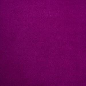 Chesterfield dvousedačka ze sametu 146 x 75 x 72 cm fialová