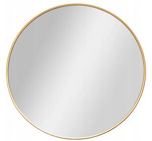 REA - Tutumi kulaté zrcadlo MR18 60 cm, zlatá, HOM-06692