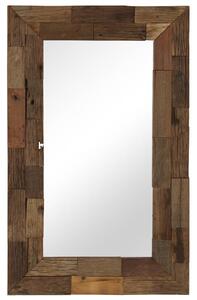 Zrcadlo masivního recyklované dřevo 50 x 80 cm