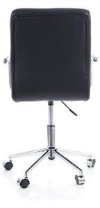 Q-022 kancelářská židle, černá