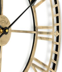 Designové kovové hodiny zlaté MPM Vintage Glamorous II