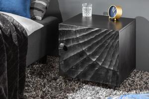 Designový 3D noční stolek: Salvatore black Invicta Interior