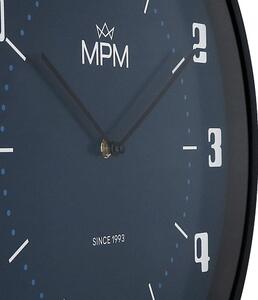 Designové plastové hodiny modré MPM Retro Since 1993 - B