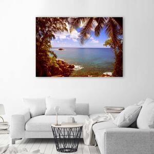 Obraz na plátně Skalnatá pláž Rozměry: 60 x 40 cm