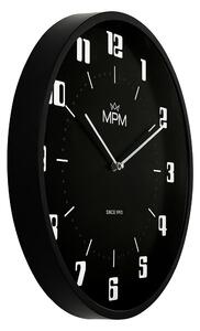 Designové plastové hodiny černé MPM Retro Since 1993 - C