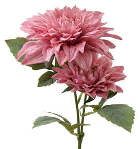 Umělá květina růžová Marilena – 62 cm
