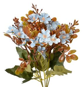 Umělá květina modrá Florieke – 33 cm