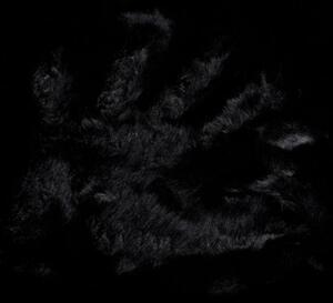 Koberec RABBIT FUR černý