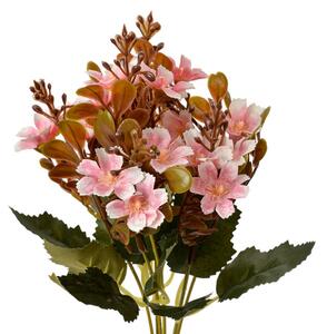 Umělá květina růžová Florieke – 33 cm