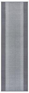 Hanse Home Collection koberce Běhoun Basic 105488 Light Grey - 80x300 cm