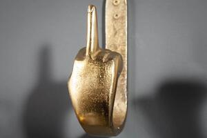 Věšáky na zeď kov/hliník - Zlaté ruce Invicta Interior