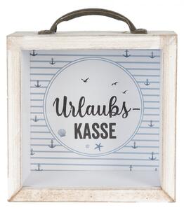 Pokladnička na dovolenou Urlaubs Kasse – 15x8x15 cm