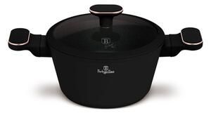 Kastrol s titanovým povrchem a poklicí 20 cm Black Rose Collection
