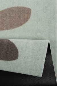 Hanse Home, Protiskluzová rohožka Printy 104453 Green/Brown | Hnědá Typ: 40x60 cm
