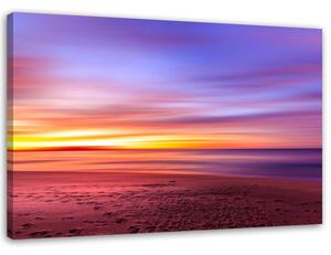 Obraz na plátně Barevný západ slunce Rozměry: 60 x 40 cm