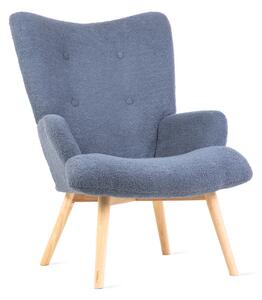 Křeslo MOSS TEDDY BOUCLE granátové 828565