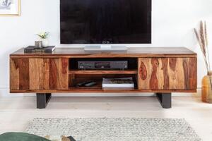 Designový TV stolek dřevěný/masivní - Lorenzo Invicta Interior