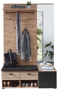PŘEDSÍŇOVÁ STĚNA, dub artisan, 126/202/38 cm Voleo - Online Only šatny & botníky, Online Only