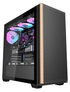 Počítačová skříň Darkflash DS900WS (černá) + 4 ventilátory