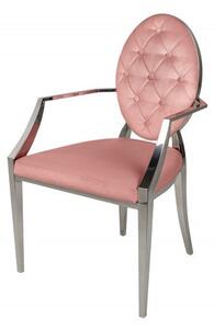 Moderní sametová židle - Umberto Invicta Interior