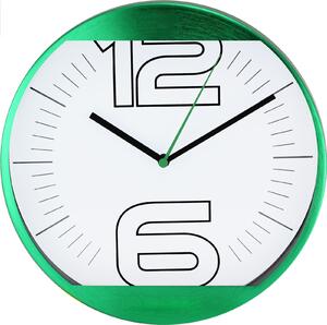 MPM Zelené kulaté hodiny MPM E01.2487 (MPM Zelené kulaté hodiny MPM E01.2487)
