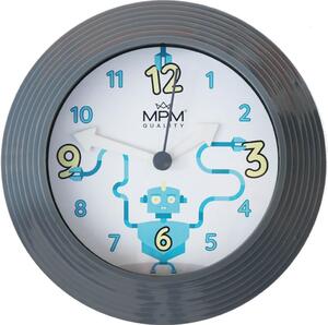 MPM Dětské nástěnné hodiny MPM Robot E01.2690.92 (MPM Dětské nástěnné hodiny MPM Robot E01.2690.92)