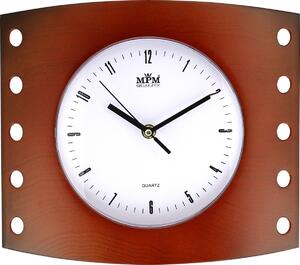 MPM Hnědé designové hodiny MPM E01.2814 (MPM Hnědé designové hodiny MPM E01.2814)