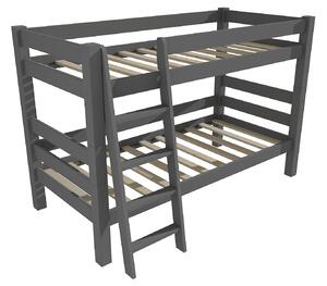 Vomaks Patrová postel 8X8 10A Rozměr: 80 x 180 cm, Barva: barva šedá
