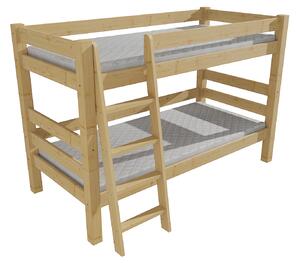 Vomaks Patrová postel 8X8 10A Rozměr: 90 x 180 cm, Barva: bezbarvý lak