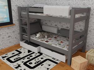 Vomaks Patrová postel 8X8 10B Rozměr: 80 x 180 cm, Barva: barva šedá
