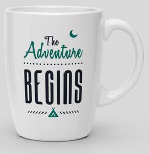 Mug “The adventure begins”