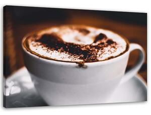 Obraz na plátně Káva s posypem Rozměry: 60 x 40 cm