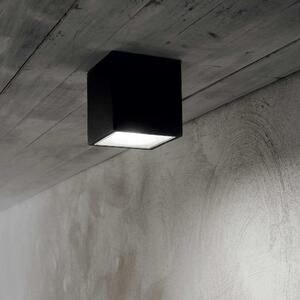 Ideal Lux Stropní přisazené svítidlo TECHO PL1 SMALL, IP54 Barva: Černá