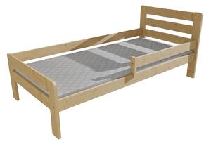 Vomaks Dětská postel se zábranou VMK001C KIDS Rozměr: 120 x 200 cm, Barva: barva bílá