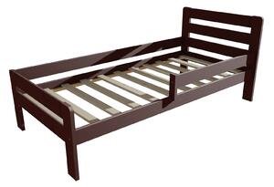 Vomaks Dětská postel se zábranou VMK001C KIDS Rozměr: 90 x 160 cm, Barva: barva růžová + bílá