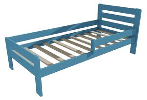 Vomaks Dětská postel se zábranou VMK001C KIDS Rozměr: 90 x 160 cm, Barva: barva šedá