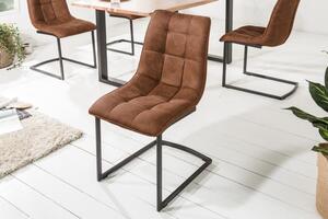 Moderní kuchyňská židle hnědá - Jager Invicta Interior