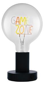 OSRAM 1906 Stolní LED lampa Letter Game Zone, nápis, neon, 1,2 W, patice E27, černá