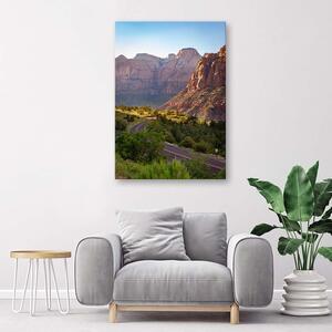 Obraz na plátně Horská silnice Rozměry: 40 x 60 cm
