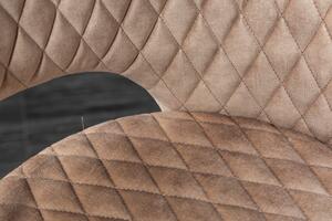 Luxusní sametová židle perlová: Momos III Invicta Interior