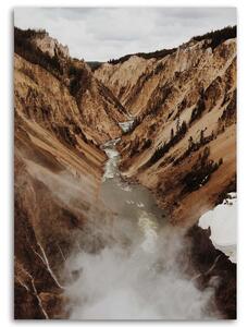 Obraz na plátně Řeka v horách Rozměry: 40 x 60 cm