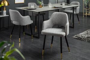 Moderní kuchyňská židle šédá - Nino Invicta Interior