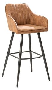 Moderní barová židle hnědá - Lopus Invicta Interior