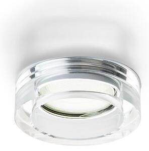 Zápustné svítidlo BIANCA kruhová zápustná čiré sklo 230V GU10 50 - RED - DESIGN RENDL