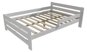 Vomaks Dětská postel se zábranou VMK002D KIDS Rozměr: 70 x 160 cm, Barva: surové dřevo