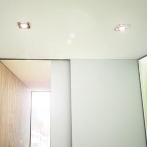 Zápustné svítidlo MIRROLA čtvercová zápustná náklopná čirá/mirro - RED - DESIGN RENDL
