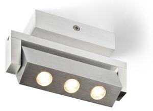 // Nástěnné svítidlo TICO III náklopná hliník 230V/350mA LED 3x1W, 3000K, 240lm - RED - DESIGN RENDL