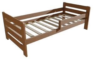 Vomaks Dětská postel se zábranou VMK002E KIDS Rozměr: 90 x 160 cm, Barva: barva bílá
