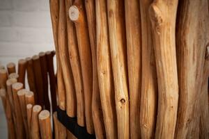 Dřevěná stojací lampa - Myrina Invicta Interior